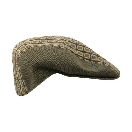 Casquette kangol Patchwork 504 kaki