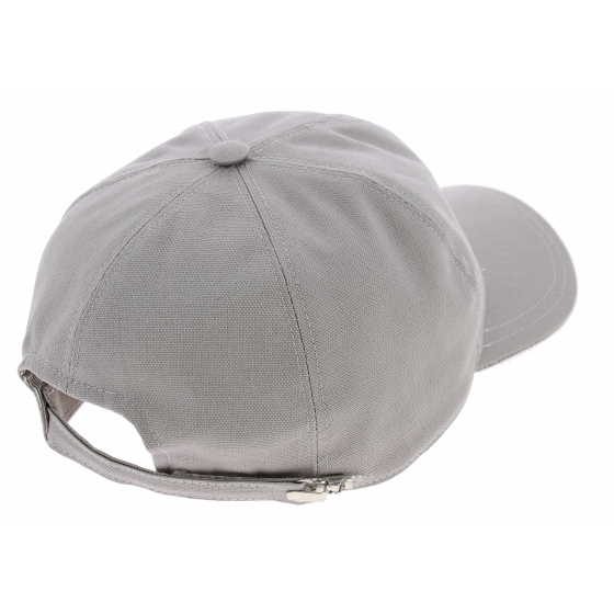 Casquette Baseball Strapback Akil Lin Gris Clair