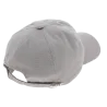 Akil Strapback Baseball Cap Cotton Grey - Mtm Reference: 812 | Traclet Hat Shop