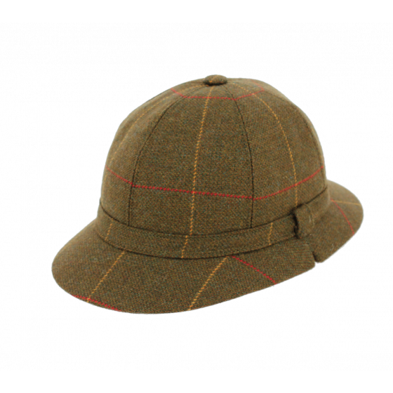 Brown Tweed English Striker Hat - Olney