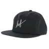 Casquette Snapback Script Coton Noir - Huf Reference : 651 | Chapellerie Traclet