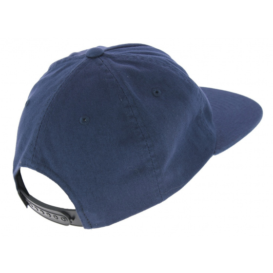Snapback Triple Triangle Cotton Cap Blue - Huf