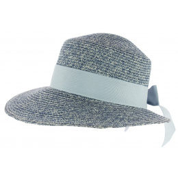 Tripoli Blue Paper Straw Cap - Marone