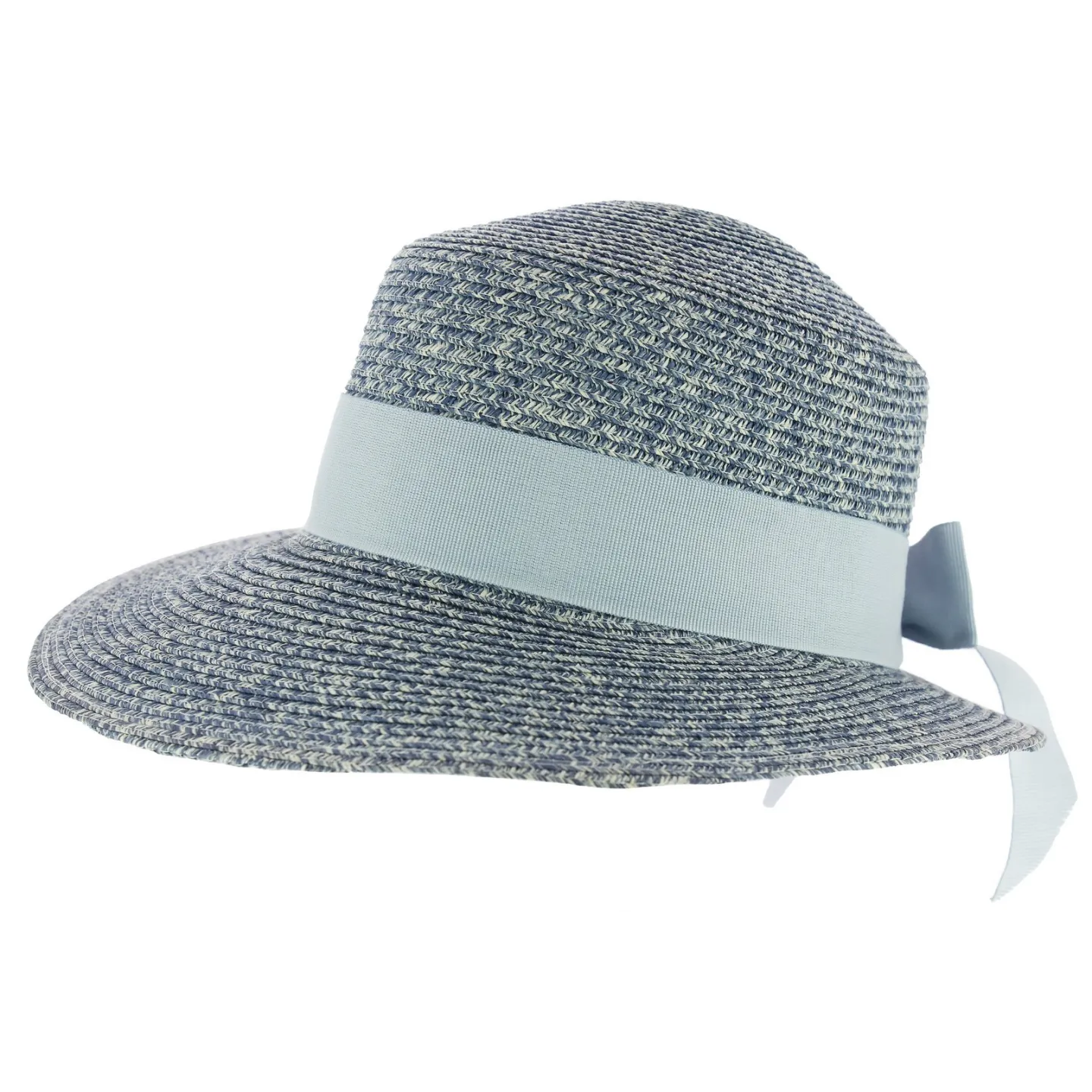 Tripoli Blue Paper Straw Cap - Marone Reference: 1398 | Chapellerie Traclet