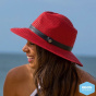 Traveller Marina Ruby Natural Fiber Hat - Rigon Headwear