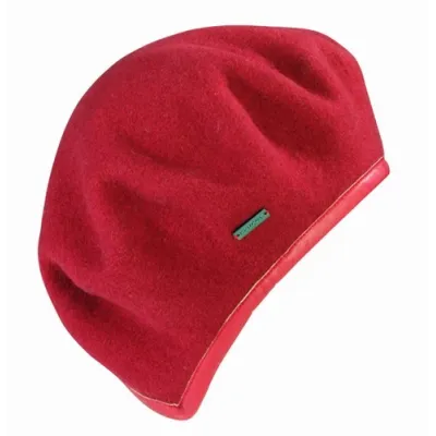 Wool Split Back Beret