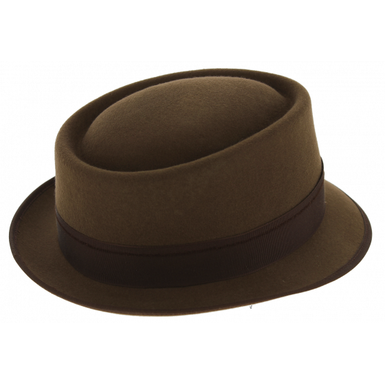 Chapeau Trilby Lorenzo Feutre  Marron - Mayser Chapeau Trilby Lorenzo Feutre  Marron - Mayser