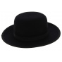 MiddleWest Wool Felt Hat Black - Traclet