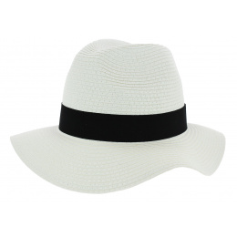 White Paper Straw Acapulco Traveller Hat - Traclet