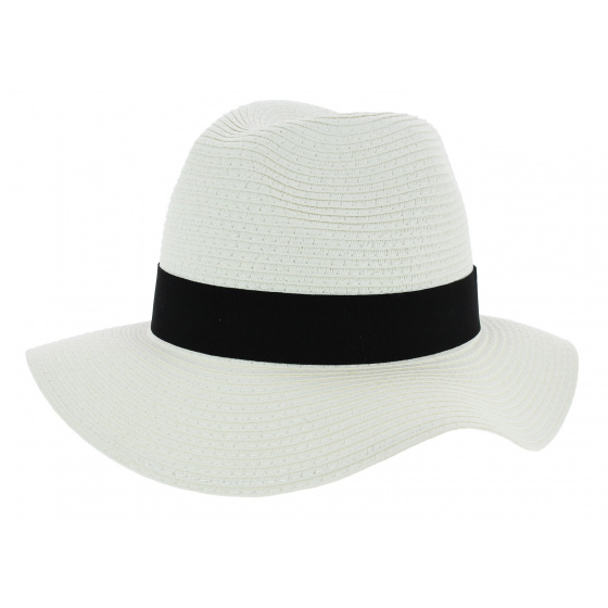 White Paper Straw Acapulco Traveller Hat - Traclet