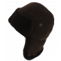 Brown Sheepskin Cossack Hat / Ushanka - Traclet