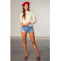 Audrey Red Wool Beret- Brixton