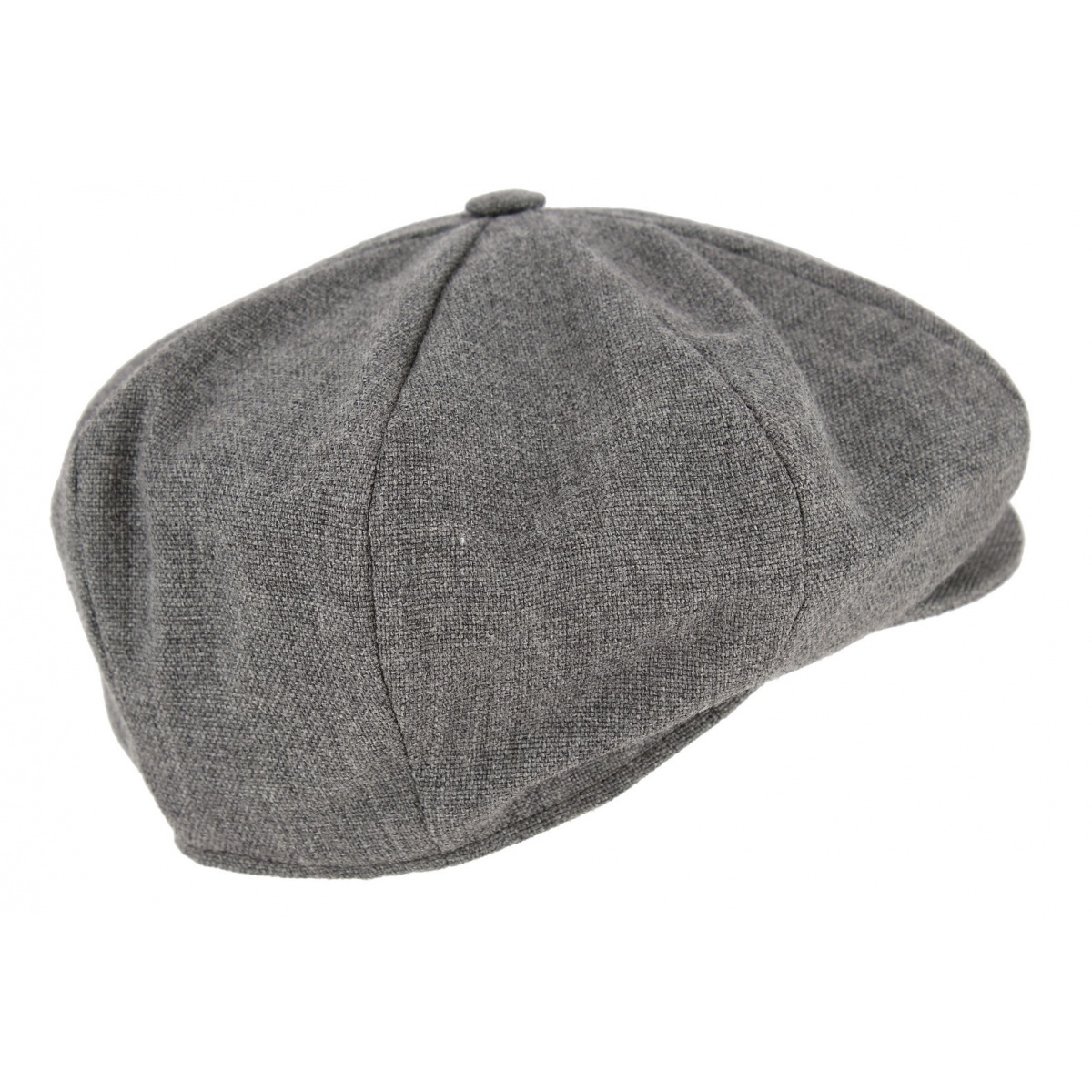 Irish cap Kilkenny Virgin Wool Grey - Hanna Hats Reference : 1168 ...