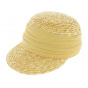 Natural Straw Beige Protection UPF 50+ Cap - Seeberger 