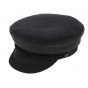 Prinz Heinrich Anthracite Wool Sailor Cap - Traclet