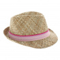 Trilby Cliff Pain Fushia hat 