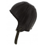 Brown Leather Automobile Helmet - Aussie Apparel