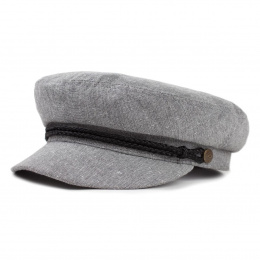 Grey Fiddler Sailor Cap - Brixton