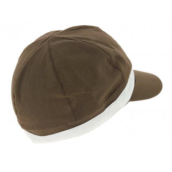 Casquette Gavroche Bohemia Rétro Coton Marron - Traclet
