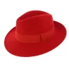 Chapeau Fédora Imperméable Feutre Laine Vanador Rouge - Traclet Reference : 890 | Chapellerie Traclet
