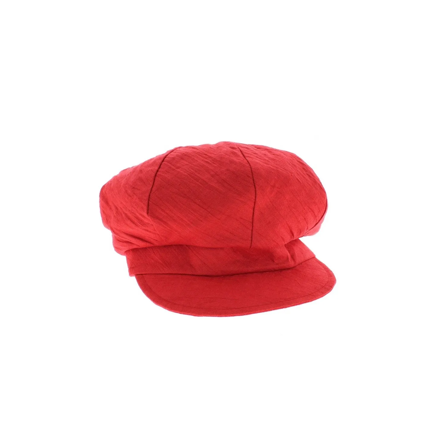 casquette gavroche liberty coloris rouge  - achat casquette gavroche - traclet Reference : 3729 | Chapellerie Traclet