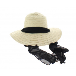 Cloche / Capeline Hat Manly Paper Straw