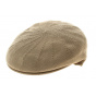 Beige Golfer Cap