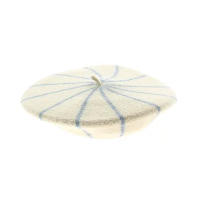 Natural sky blue beret - children's beret by Le Béret Français Reference: 7532 | Chapellerie Traclet