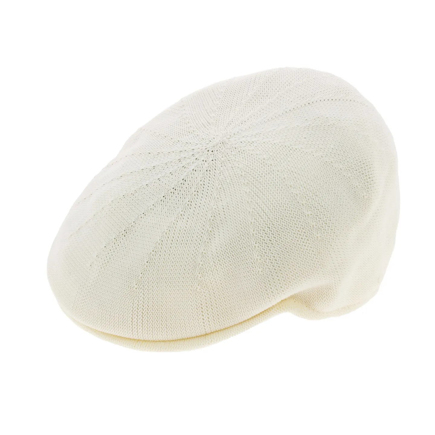 Casquette Plate Golfer Blanc Écru - Broner Reference : 2052 | Chapellerie Traclet
