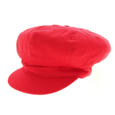 Summer cotton newsboy cap - Pink Reference: 4835 | Traclet Hat Shop