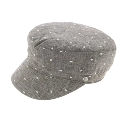 Casquette Army Été Malden Coton & Lin Gris - Kangol Reference : 4326 | Chapellerie Traclet