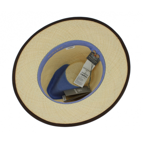 Chapeau en Paille Groton Panama Stetson Chapeau en Paille Groton Panama Stetson