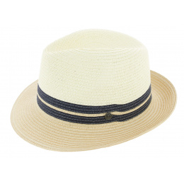 Chapeau Trilby Royale Paille Papier Naturel - Bugatti