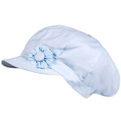 Casquette Gavroche bleue marguerite Reference : 7556 | Chapellerie Traclet