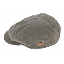 8 Panel Advencer Cotton Cap Grey - Herman