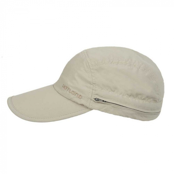 Casquette Janou UPF50+ cache nuque beige - Hatland