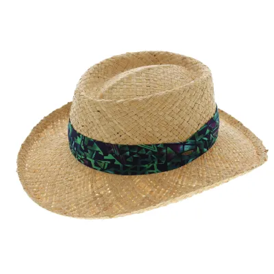 Chapeau en raphia forme gambler - Scala  Reference : 4668 | Chapellerie Traclet