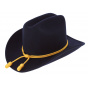 Union Officer Hat Wool Felt Navy - Traclet