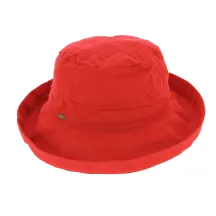 Chapeau de soleil Lanikai rouge Reference : 4689 | Chapellerie Traclet