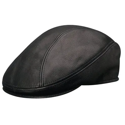 Stetson Tanque leather cap - 99 euros stetson shop Reference: 7584 | Chapellerie Traclet