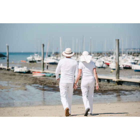 Beige High Protection Neck Cover Hat - Soway