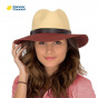 Traveller Tune Natural Fiber Two-tone Hat - Rigon Headwear