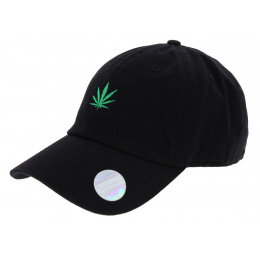 Casquette Strapback Chanvre Coton Noir - Kbethos