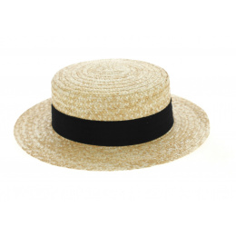 Canotier Paille Naturelle Traclet