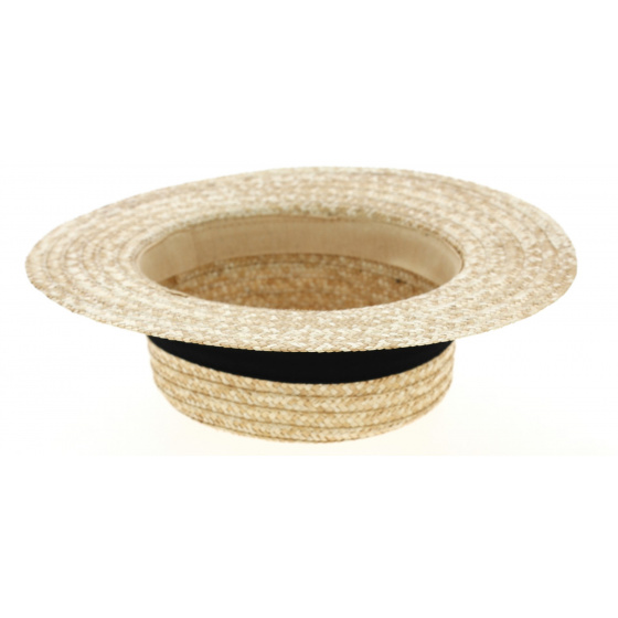 Canotier Paille Naturelle Traclet