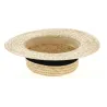 Canotier Paille Naturelle Traclet Reference : 7351 | Chapellerie Traclet