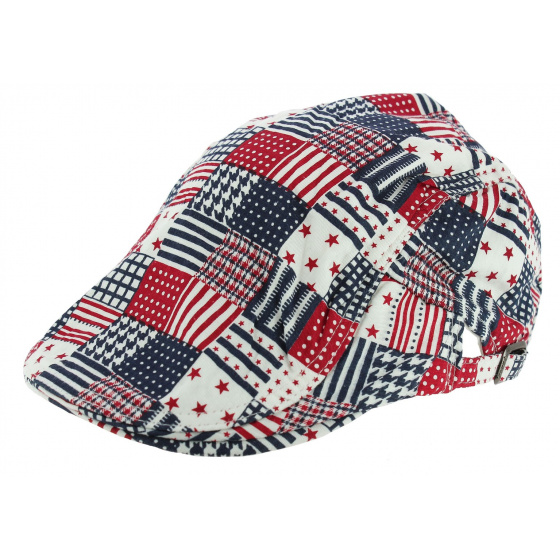Lubbock Patchwork Cotton Adjustable Cap - Aussie Apparel