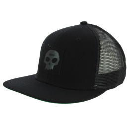 Casquette Trucker Zero Coton Noir - Official