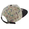 Mushroom Illustrated Strapback Cap Beige - Official Reference: 1844 | Chapellerie Traclet