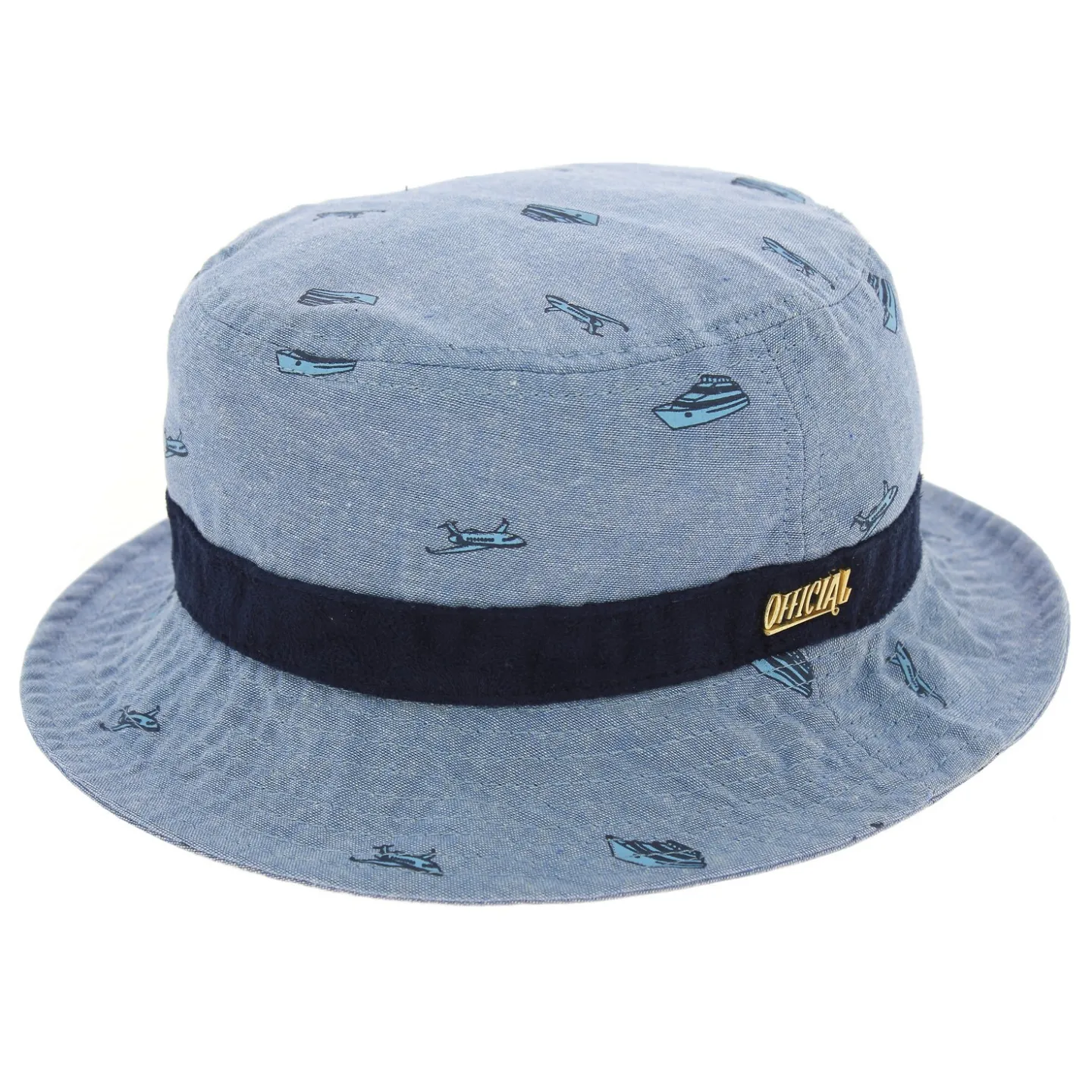 Bob Été Jet Life Coton Bleu Ciel - Official Reference : 1064 | Chapellerie Traclet